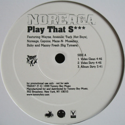 Noreaga - Play That S*** (12", Promo)