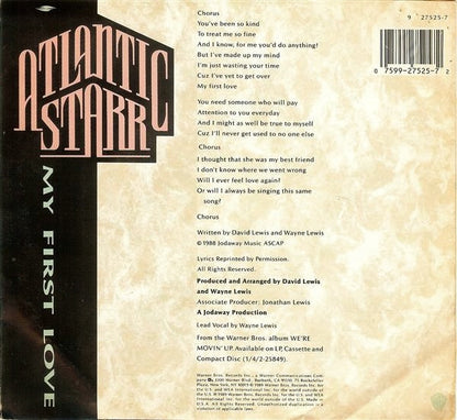 Atlantic Starr : My First Love (7")
