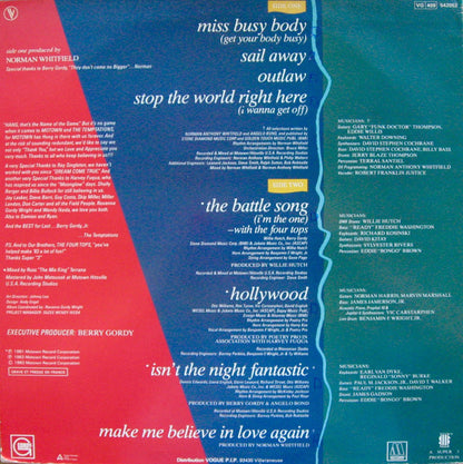 The Temptations : Back To Basics (LP, Album)