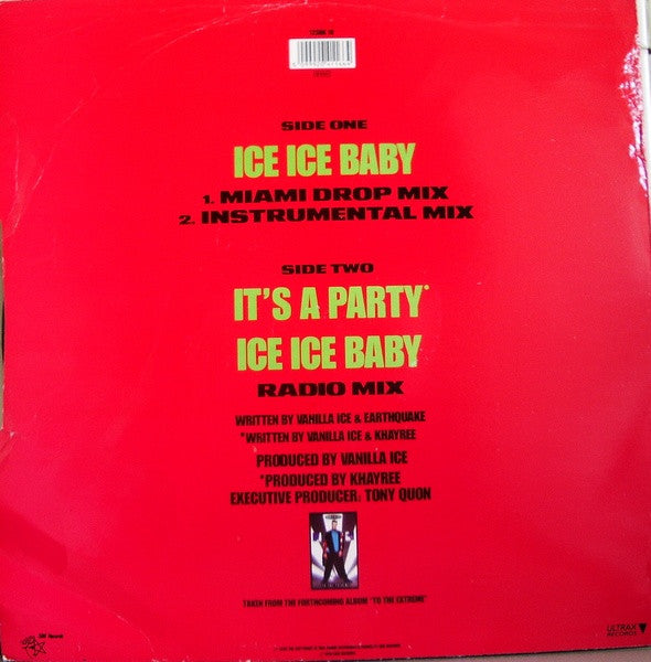 Vanilla Ice - Ice Ice Baby (12")