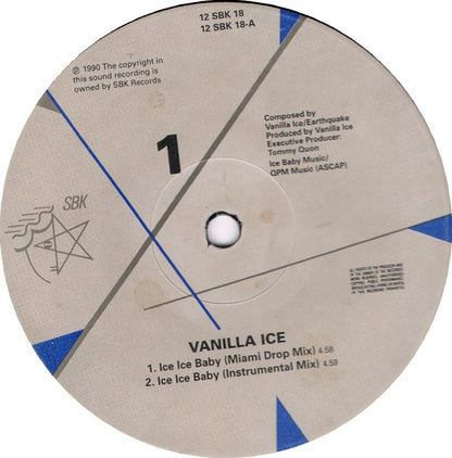 Vanilla Ice - Ice Ice Baby (12")