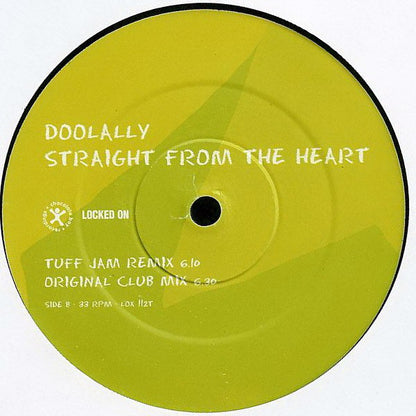 Doolally : Straight From The Heart (12", Single, RE)