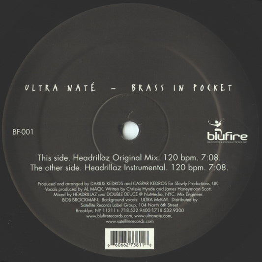 Ultra Naté - Brass In Pocket (10")