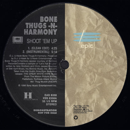 Bone Thugs-N-Harmony : Shoot 'Em Up (12", Promo)
