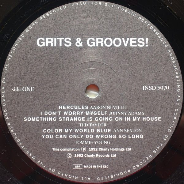 Various : Grits & Grooves! (2xLP, Comp)