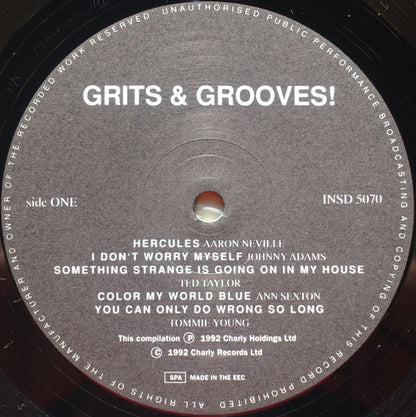 Various : Grits & Grooves! (2xLP, Comp)