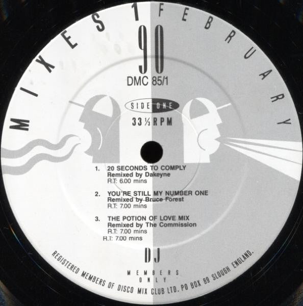 Various - February 90 - Mixes 1 (12", P/Mixed)