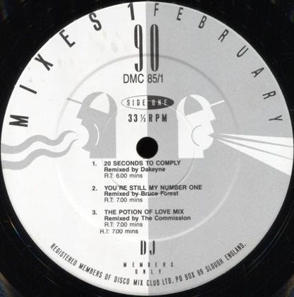 Various - February 90 - Mixes 1 (12", P/Mixed)
