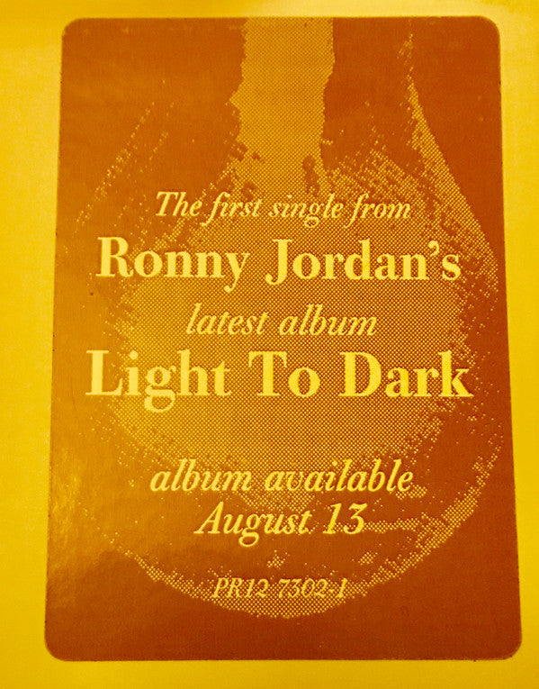 Ronny Jordan : It's You (12")
