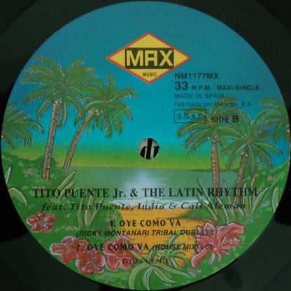 Tito Puente Jr. & The Latin Rhythm Featuring Tito Puente, India & Cali Aleman : Oye Como Va (12", Maxi)