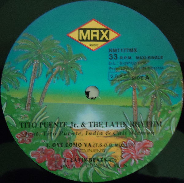 Tito Puente Jr. & The Latin Rhythm Featuring Tito Puente, India & Cali Aleman : Oye Como Va (12", Maxi)