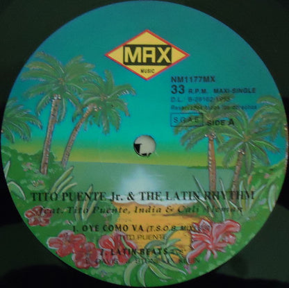 Tito Puente Jr. & The Latin Rhythm Featuring Tito Puente, India & Cali Aleman : Oye Como Va (12", Maxi)