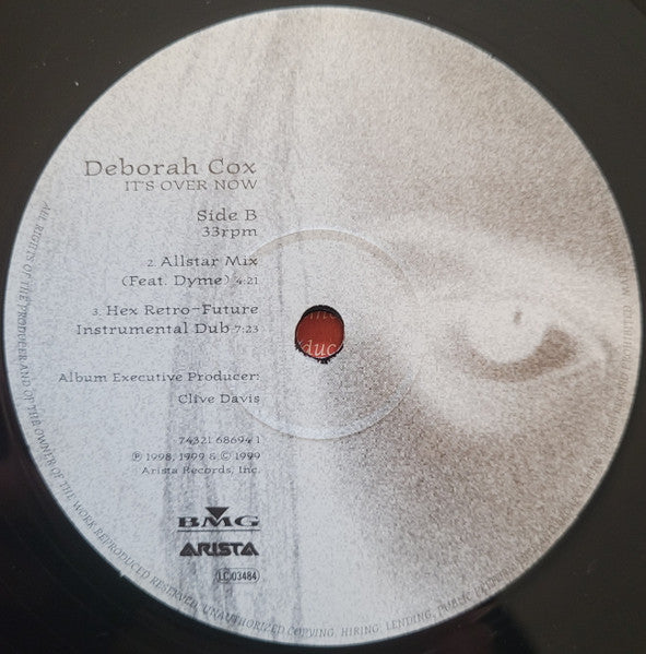 Deborah Cox : It's Over Now (12")