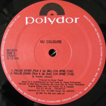 Nu Colours : Fallin Down (12", Maxi)