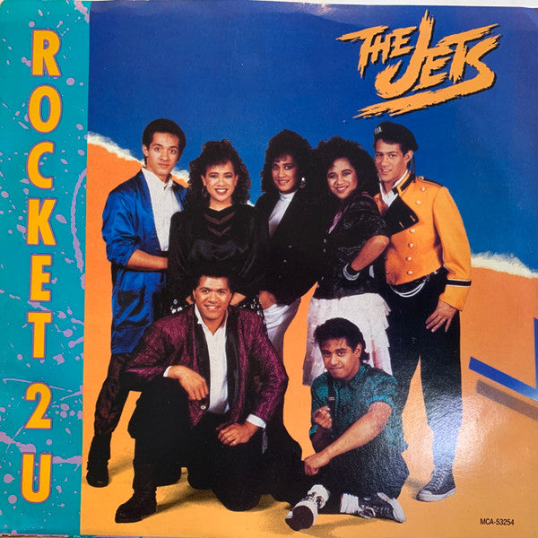 The Jets : Rocket 2 U (7", Single, Glo)