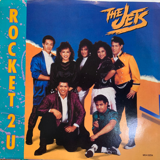 The Jets : Rocket 2 U (7", Single, Glo)