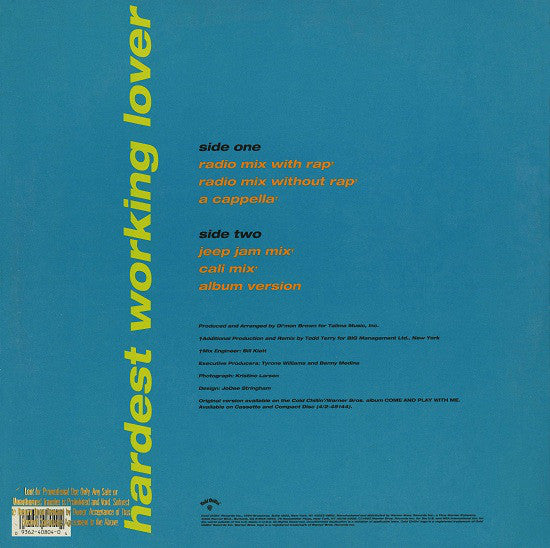 T.C.F. Crew : Hardest Working Lover (12")