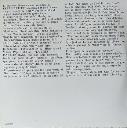 Keef Hartley : Antología (2xLP, Comp, Gat)