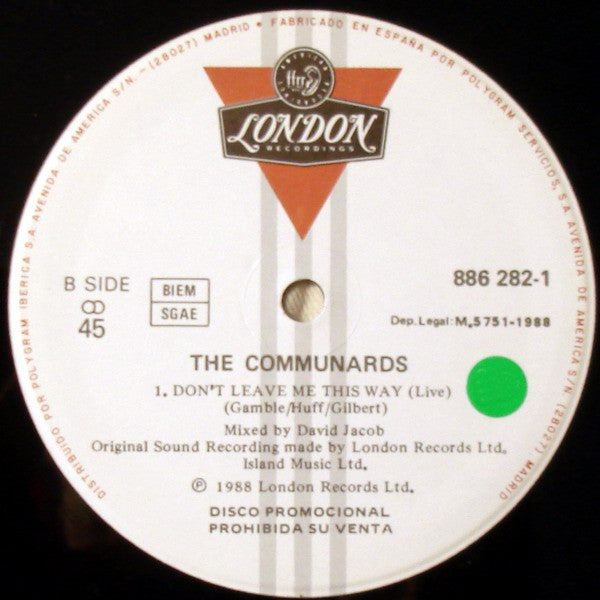The Communards - T.M.T.❤️T.B.M.G. (12", Promo)