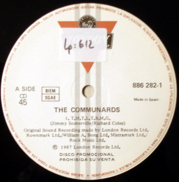The Communards - T.M.T.❤️T.B.M.G. (12", Promo)