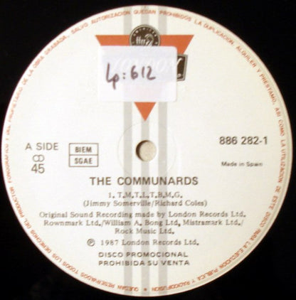 The Communards - T.M.T.❤️T.B.M.G. (12", Promo)