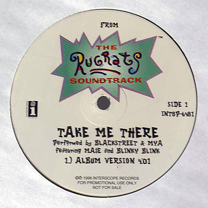 Blackstreet & Mya Featuring Mase & Blinky Blink - Take Me There (12", Promo)
