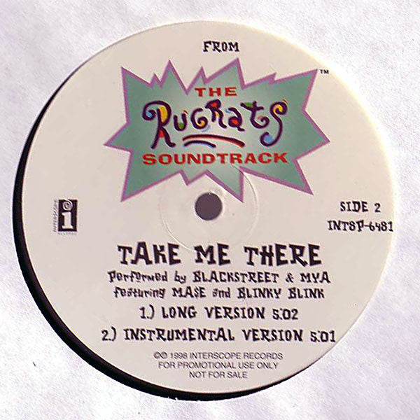 Blackstreet & Mya Featuring Mase & Blinky Blink - Take Me There (12", Promo)