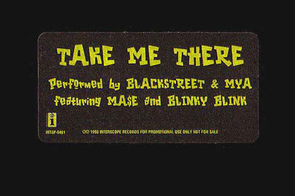 Blackstreet & Mya Featuring Mase & Blinky Blink - Take Me There (12", Promo)