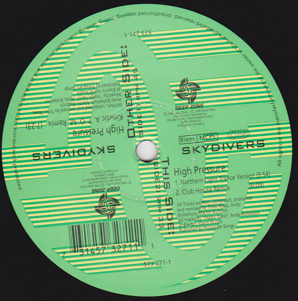 Skydivers - High Pressure (12")