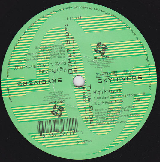 Skydivers - High Pressure (12")