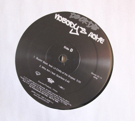 Do Or Die - Nobody's Home (12", Promo)