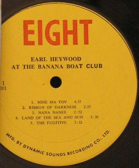 Earl Haywood : At The Banana Boat Club (LP, Album)