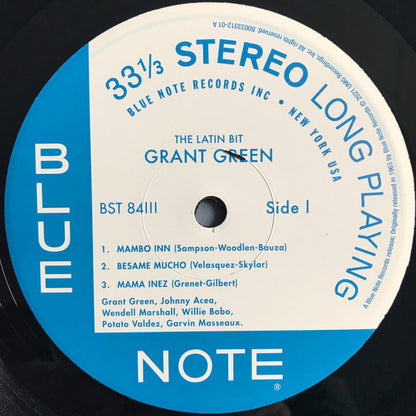 Grant Green - The Latin Bit (LP, Album, RE, 180)