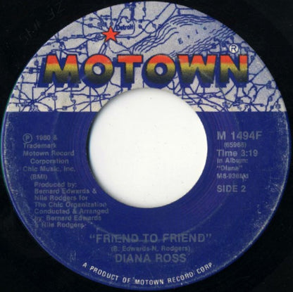 Diana Ross : Upside Down (7")