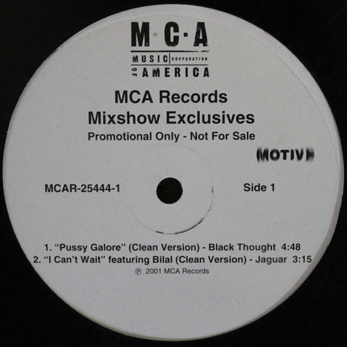 Various - MCA Records Mixshow Exclusives (12", Promo)