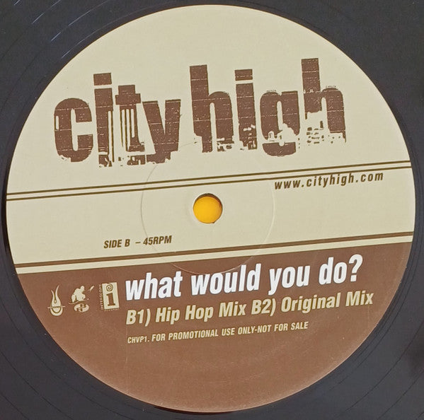 City High - What Would You Do? (12", Promo)