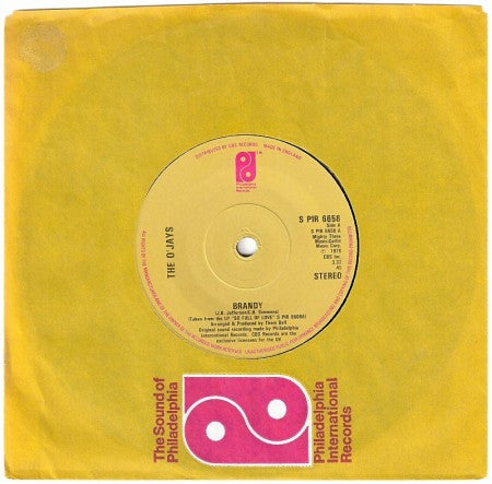 The O'Jays : Brandy (7", Single, Sol)