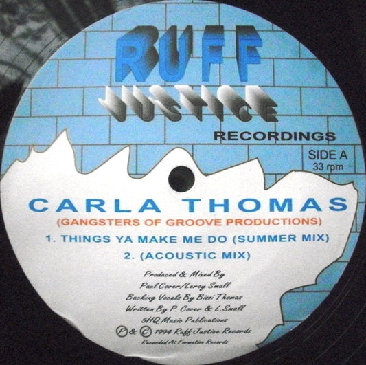 Carla Thomas (3) : Things Ya Make Me Do (12")