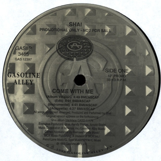 Shai  - Come With Me (12", Promo)