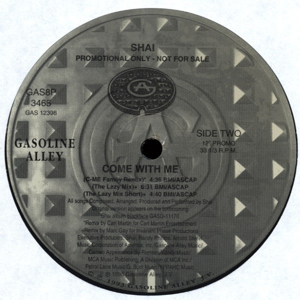 Shai  - Come With Me (12", Promo)