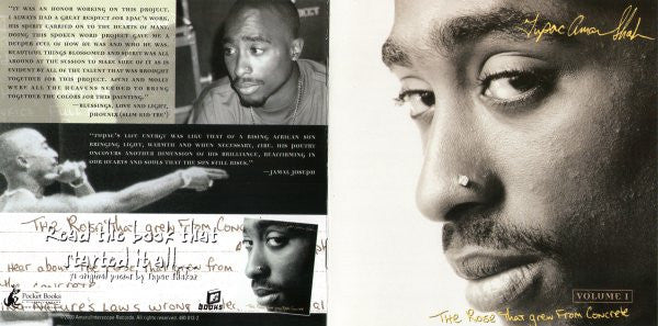 Tupac Shakur - The Rose That Grew From Concrete Volume 1 (CD, Comp)