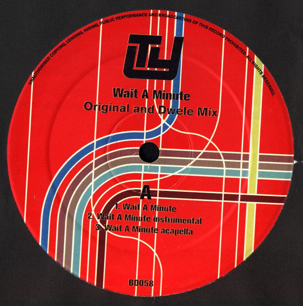 Ty - Wait A Minute (Original & Dwele Remix) (12")