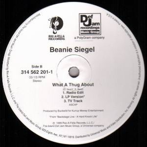 Jay-Z / Beanie Siegel* - Jigga My N**** / What A Thug About (12")