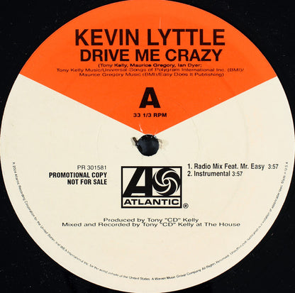 Kevin Lyttle : Drive Me Crazy (12", Promo)