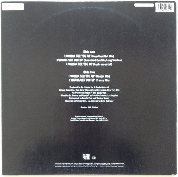 Color Me Badd - I Wanna Sex You Up (12", Maxi)