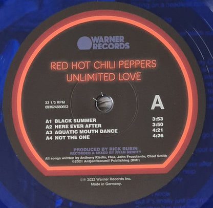 Red Hot Chili Peppers - Unlimited Love (2xLP, Album, Ltd, Blu)