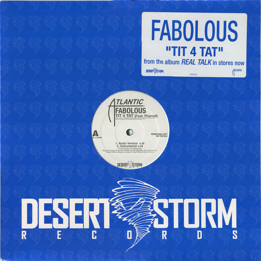 Fabolous : Tit 4 Tat (12", Promo)