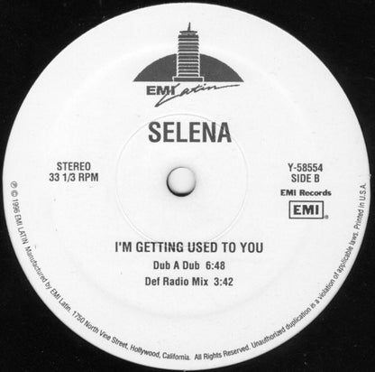 Selena - I'm Getting Used To You (12")