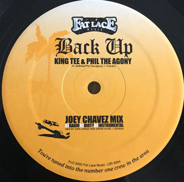 King Tee & Phil Da Agony : Back Up (12")
