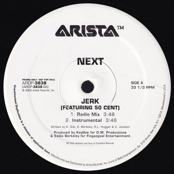 Next  - Jerk (12", Promo)